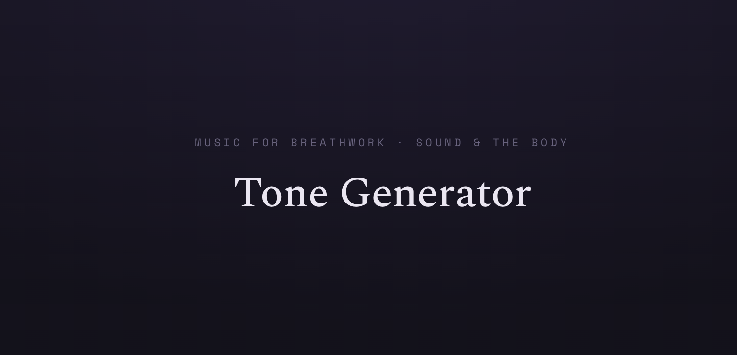 Tone Generator